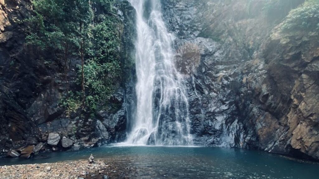 Mainapi Waterfall in Goa